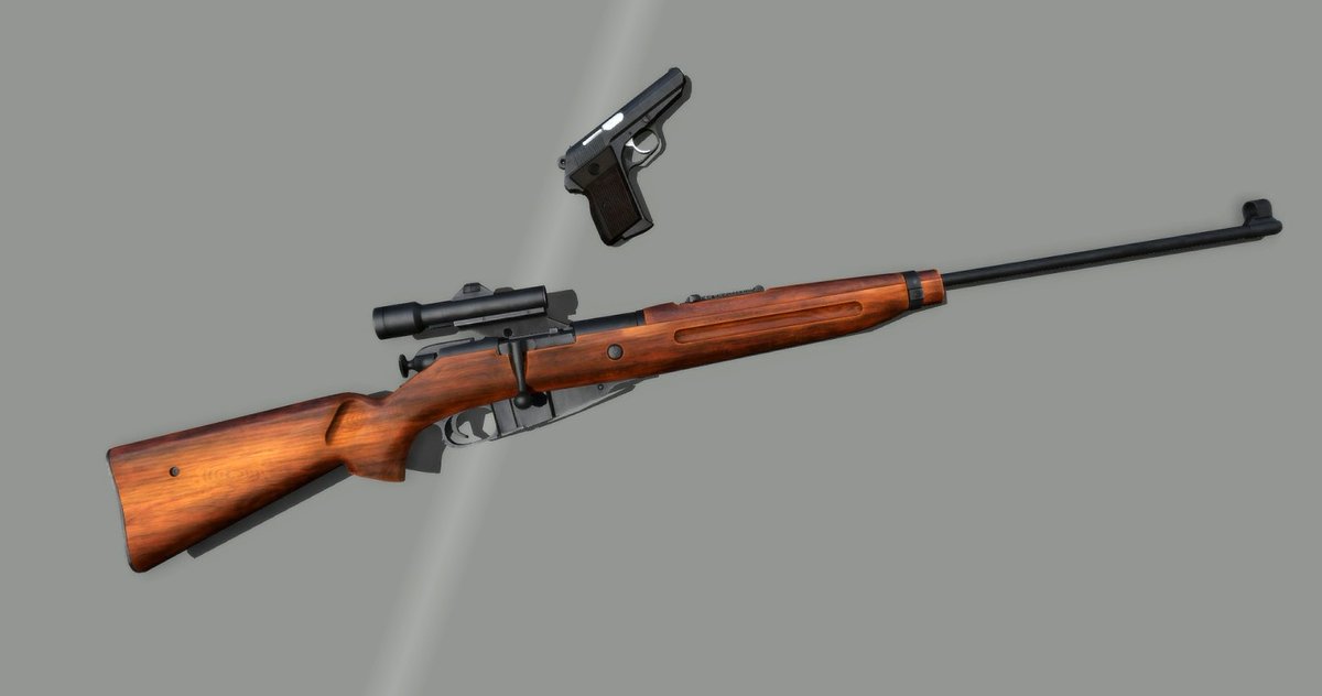 petrtlach's tweet photo. Pistole vz.50 a vz.70 a k tomu i OP vz.54 zprovozněny ve hře ArmA 3, #Arma3   #CSLA  #CSA38 https://t.co/w9kXOH8QFp