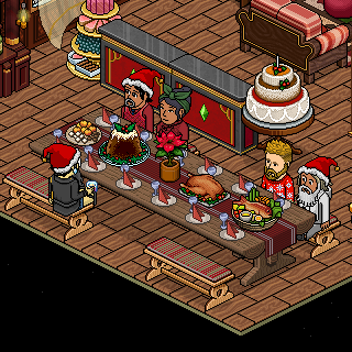 shovelcheco's tweet photo. Natal no Habbo no quarto de GG com @oporcinho @As33Chan e @braconlali https://t.co/h6AvSyOUjQ