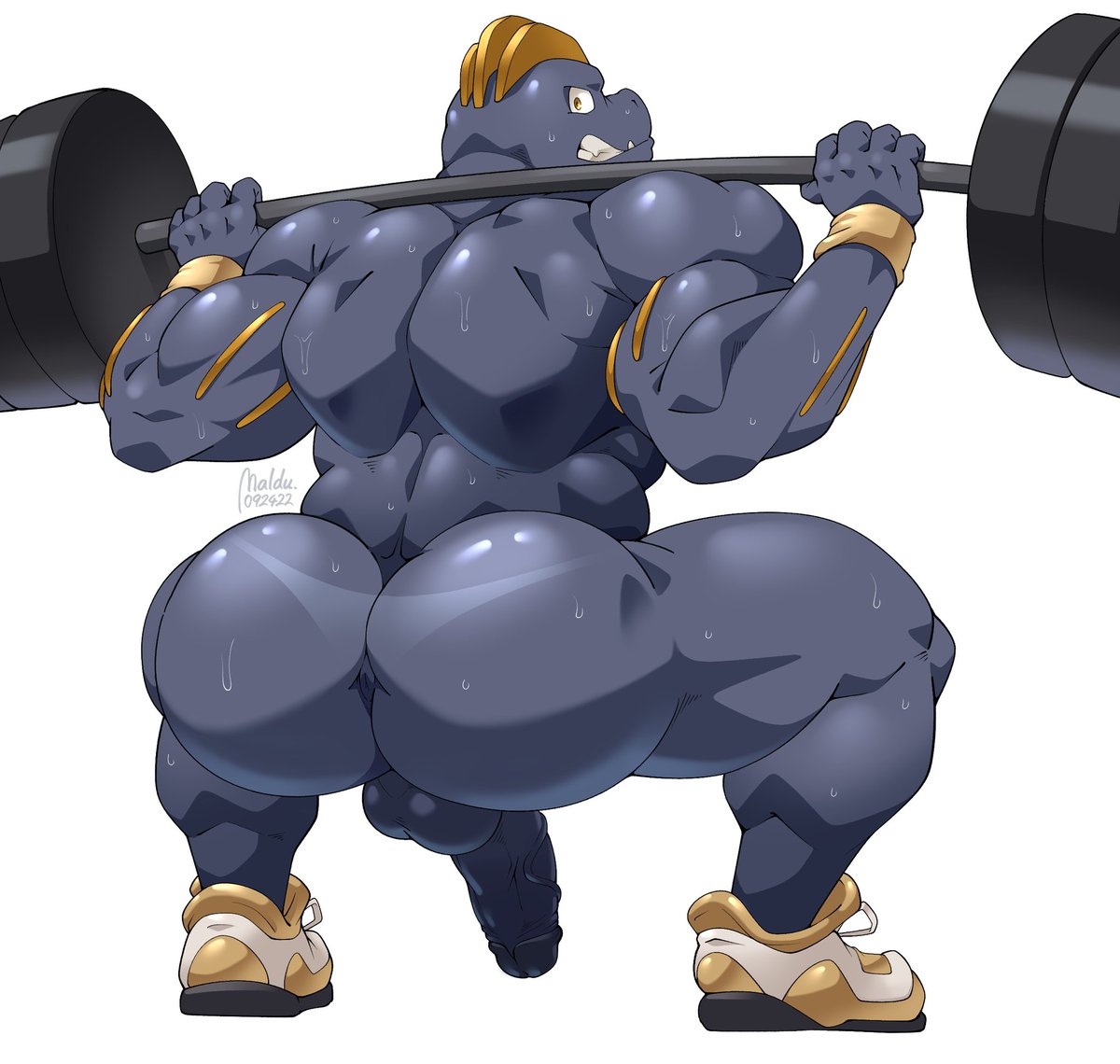MachoMachampion's tweet photo. @GRXYGXLD That good squat? 🍑 https://t.co/5MYuWH1qe1