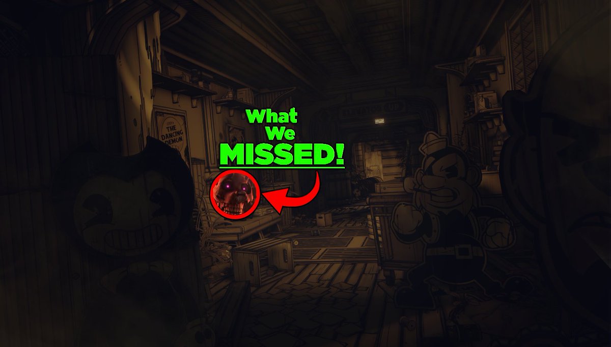 TheInkyReelsTAS's tweet photo. What We MISSED!

#BENDY #BATDR #Roblox #RobloxDev https://t.co/f8fmXFFmLd