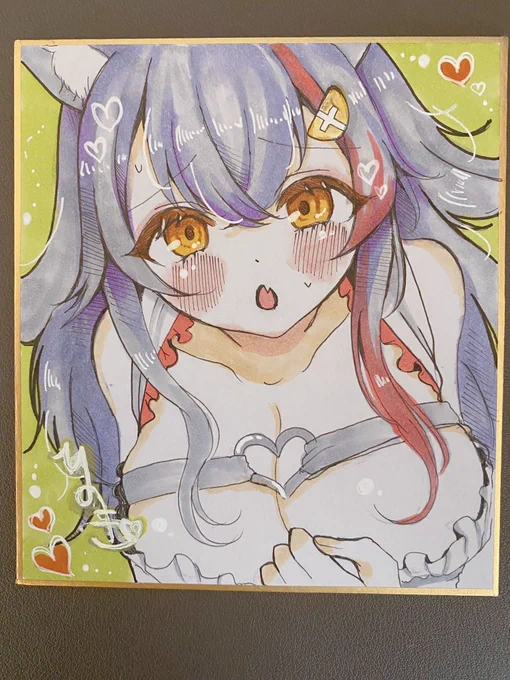 ミオしゃ色紙! 
