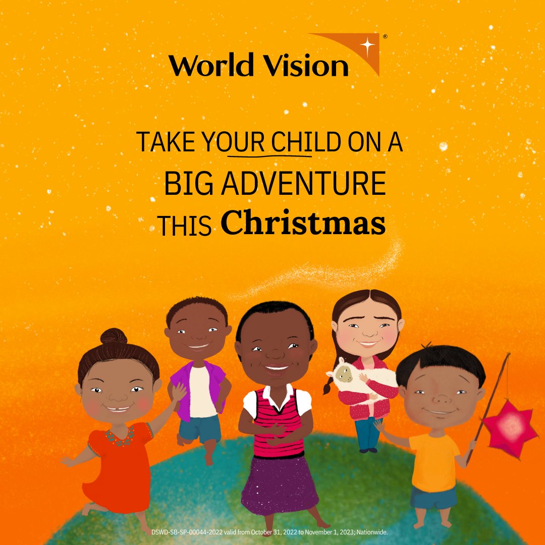 Take your child in an amazing Christmas adventure where they will be the star
of this festive story. Personalize your ebook here: wvph.co/christmasadven… 🧡 🎄 🎁

#MerriestChristmas #WorldVisionPH #65YearsofHopeJoyJustice