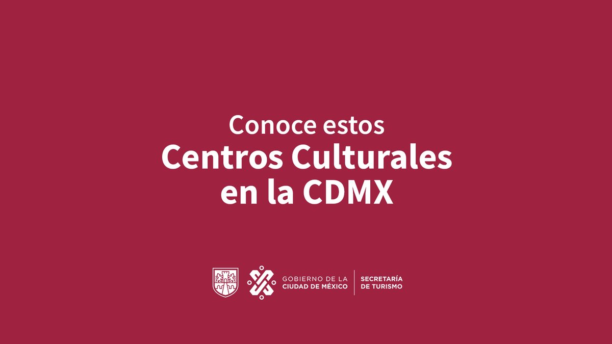 turismocdmx's tweet photo. Disfruta de la oferta cultural en increíbles recintos históricos #LaCiudadQueLoTieneTodo.

Aprovecha estas vacaciones para conocer en #Coyoacán y #Azcapotzalco:

📚Centro Cultural Elena Garro
🌸Casa de Cultura Azcapotzalco 
🖼️Casa de Cultura Jesús Reyes Heroles

#SecturCDMX https://t.co/LPh4eIeMow