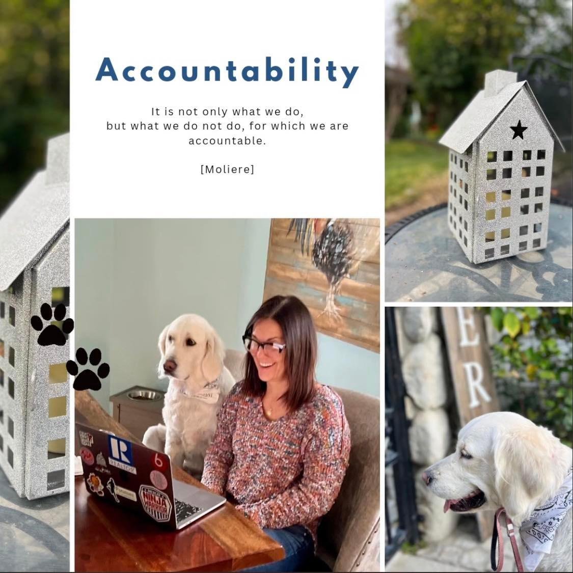Sometimes, the best person to hold you accountable is not a person, but a furry friend... Honeygirl! 🥰.
Who is your accountability partner? 🤝
#accountability #Accountabilitypartner #Workinghard #RealtorWithACause #YourRealtorforTheHolidays