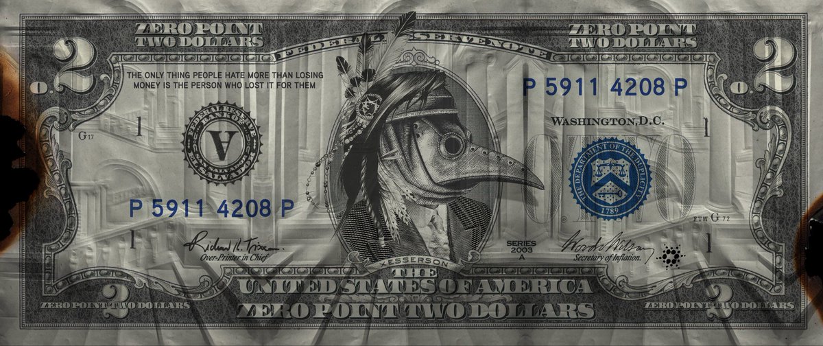 Irongrub0176's tweet photo. This bird’s about to take flight!  Signed, stamped, and rolled by the man himself.  Now to inform the wife that it’s going over the mantle. @OldMoneyNFT https://t.co/DnXjhGjAvv