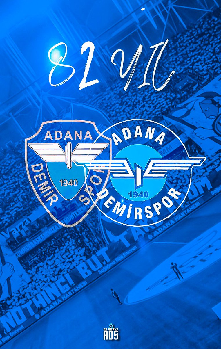 Şerefle, onurla, gururla 82 yıl...
#AdanaDemirspor82yaşında