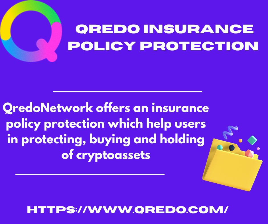 Ejehsolomonn's tweet photo. #QredoNetwork offers a cryptocurrency insurance policies designed to provide protection against cryptocurrency theft, losses as well as general cryptocurrency capital loss.
It also help users protect and secure their cryptoassets.
https://t.co/Yl1AERBSzH
#Qredo #QRDO #TheQreed https://t.co/BoIUYYLh9R
