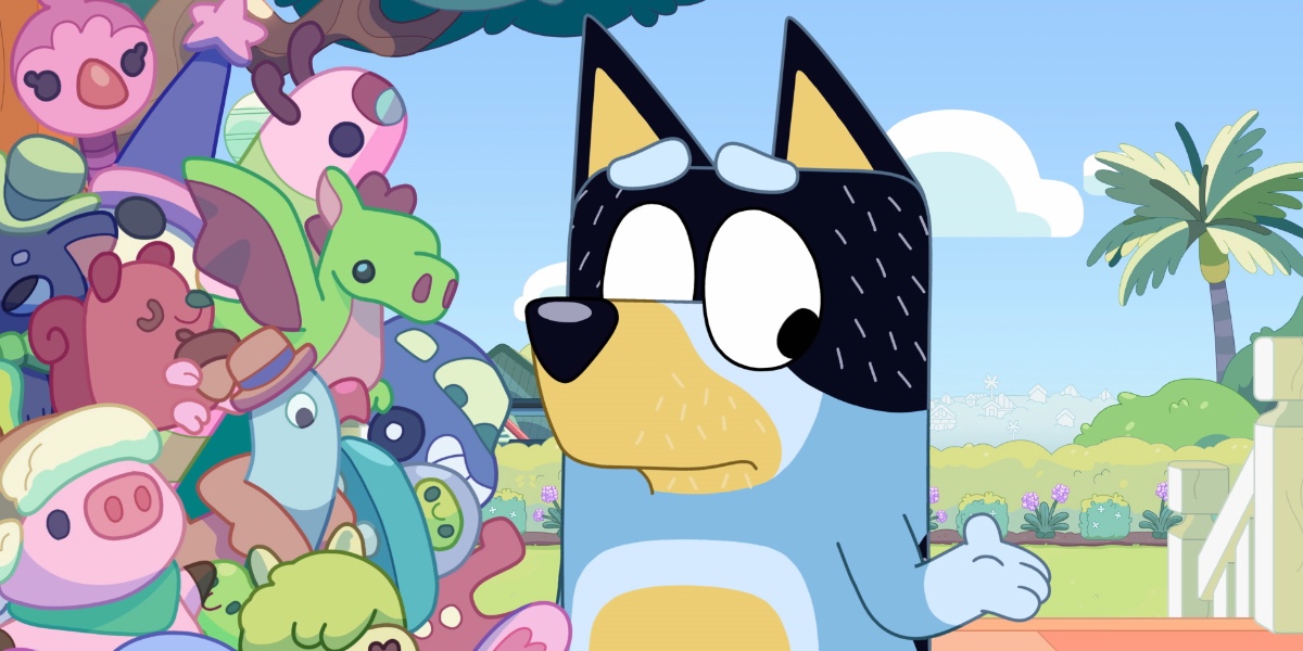 Now... where to put all these presents? 👀

#Bluey