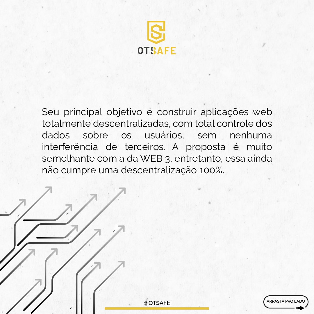 OTSafe's tweet photo. A WEB 5 está chegando para revolucionar o mundo da tecnologia. Ainda tem dúvidas sobre esse termo? Arrasta pro lado que a gente te explica!
Compre seus bitcoins e de inicio a uma nova era tecnológica!
#otsafe #cryptocurrency #Bitcoin #technology #btc #development #news https://t.co/H6WliEOq87