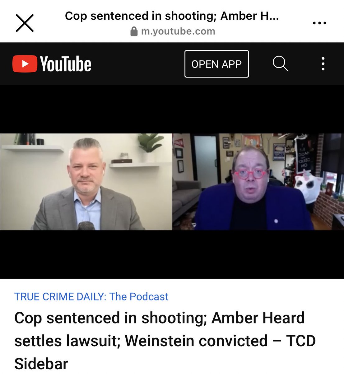 imadriienne's tweet photo. YESSS!!! #legends 👏🏼👏🏼👏🏼 

@CrimeWatchDaily @JoshuaRitterESQ @lawyerschiff #TheSideBarPodcast #TrueCrimeDaily 

https://t.co/MFYL3yMwho 👈🏼👈🏼

im watching now!!!✨✨ 

👇🏼👇🏼👇🏼👇🏼 https://t.co/qrgnH3Tfsz