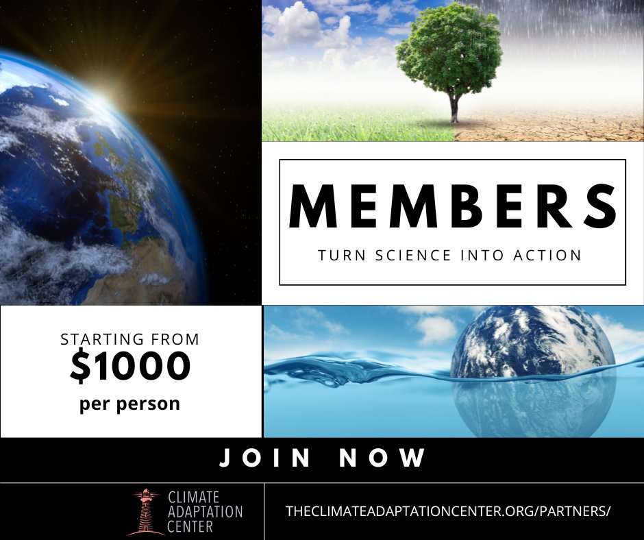 Members of #CACFL drive the development of the climate adaptation strategies necessary to survive our planet's warming climate. 

Help transform the #climatecrisis into a #climatesolution. 

👉Join Now: bit.ly/cacmembers 🌎 

#adaptnow #climatechange #floridaclimate