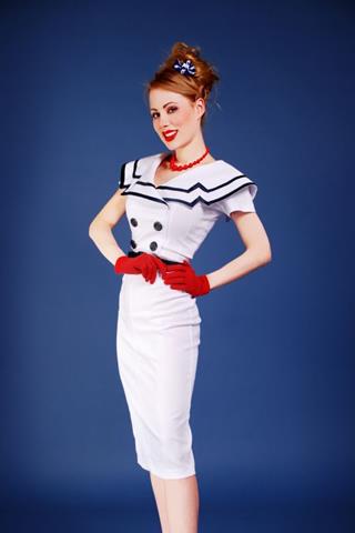 tatyanaboutique's tweet photo. Feeling "naughty-cal" (get it? nautical?) 😅 I'll let myself out...

Throwback to our Captain Pencil Dress! ⚓🛥️

#vintagefashion #vintagestyle #nautical #dress #ootd #ootdstyle #ootdfashion #pinup #pinupfashion #pinupstyle #pinupsofinstagram https://t.co/WFlTfnGfHR
