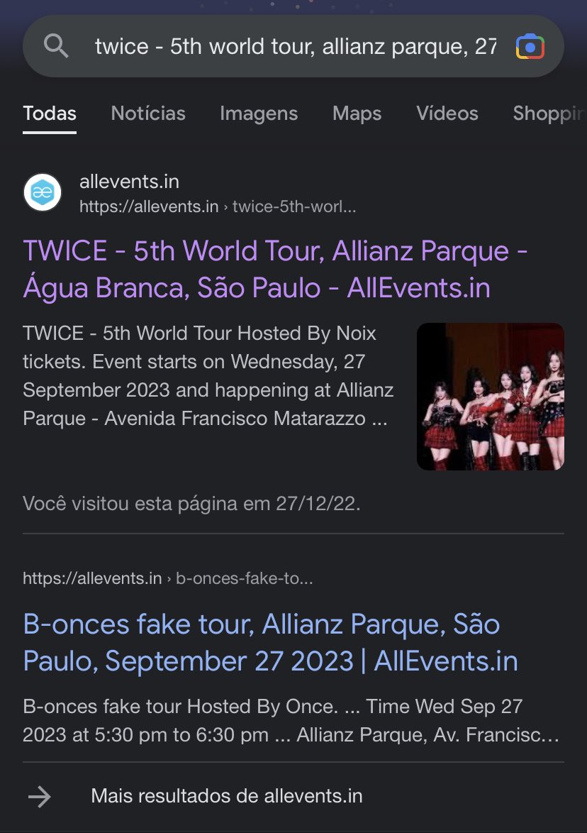 TWICE NO BRASIL! Minha experiência no allianz 