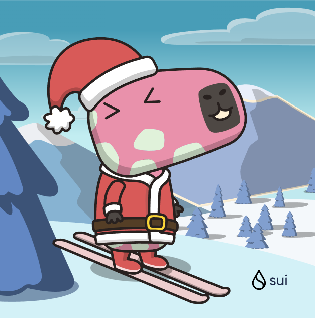 DrDobbsIufc's tweet image. This morning I was awakened by a warm and bright ray of sunshine. I quickly got out of bed, dressed, and rushed up the mountain to ski. I train very hard and plan to become the best crypto sui skier!
#CapyHolidays