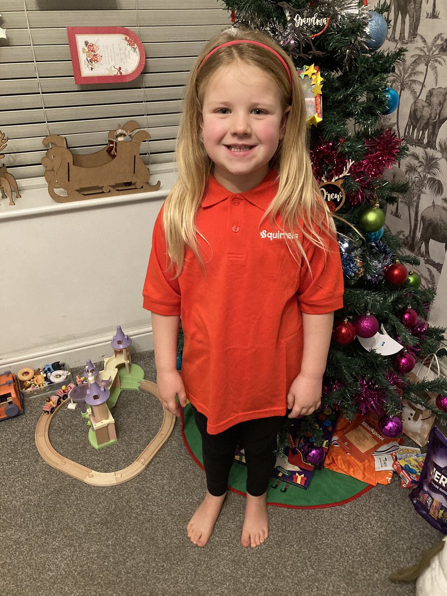 hayley_dilly's tweet photo. All ready for her Squirrels adventure in January.. I think she’s excited as this is what she asked for on her list!🐿️ @1stBispham @BlackpoolScouts #ThanksSanta https://t.co/UBNRBDsH9u