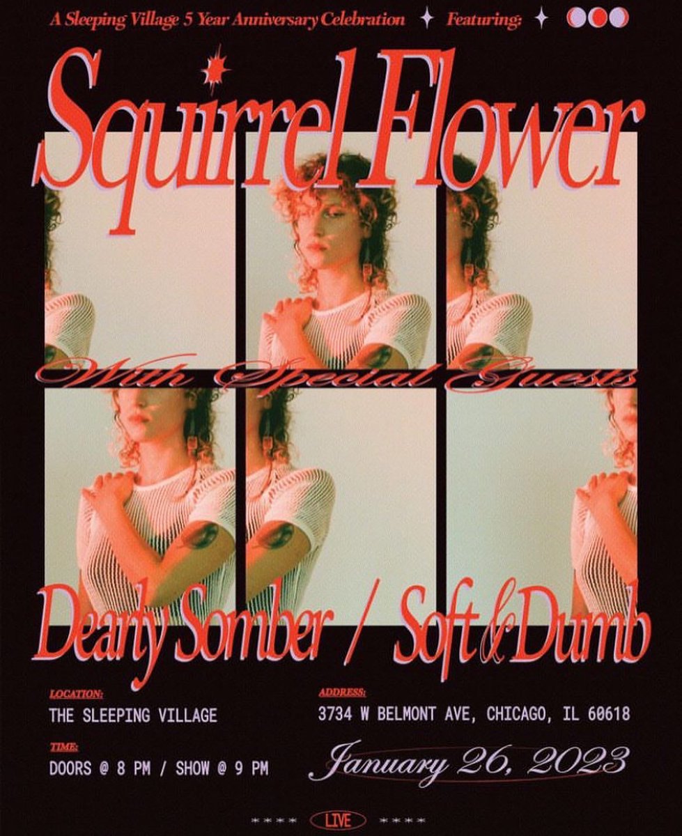 sqrrlflwr's tweet photo. just a month until my chicago show !! so excited don't sleep on tickets💖

https://t.co/KVGql8RRFr https://t.co/btanXpHMLj