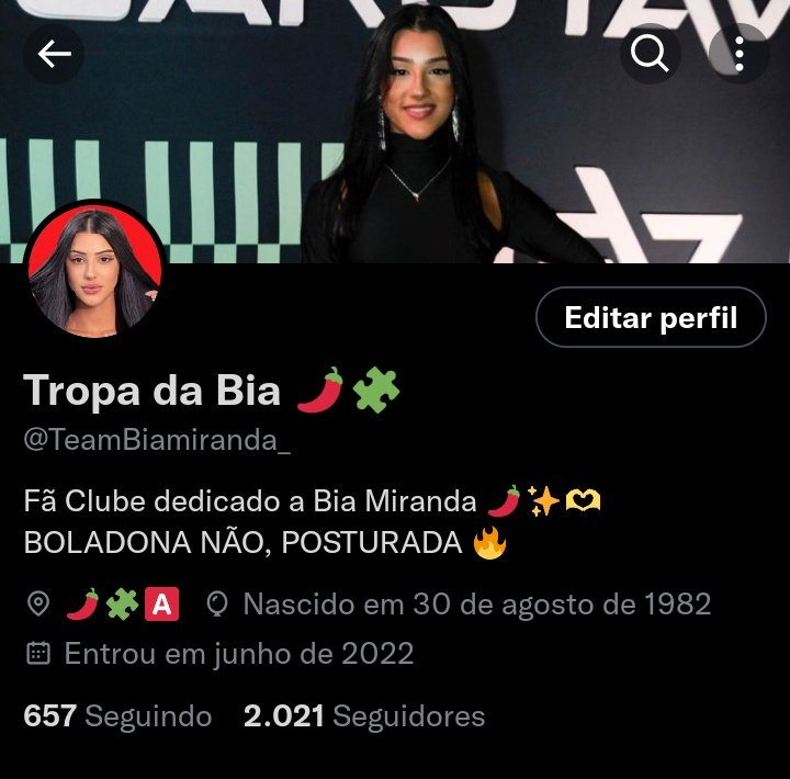 ojoaopedroofcc_'s tweet photo. "o Bordel segue segue sendo o maior squad da história"

 Bordel: 471 Seguidores
Tropa: 2k 
 
TEM QUE RESPEITAR A TROPA! 🔥
@TeamBiamiranda_ estou com vocês!
#BiaMiranda https://t.co/3NpdlvsdDk