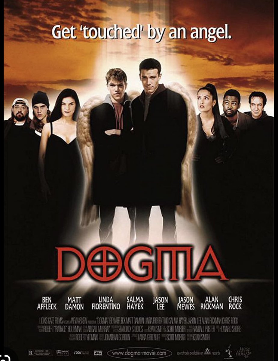 #NowWatching (Dogma) I fucking love this Film it cracks me up. & a great Cast an all. #KevinSmithRules #FilmFam
