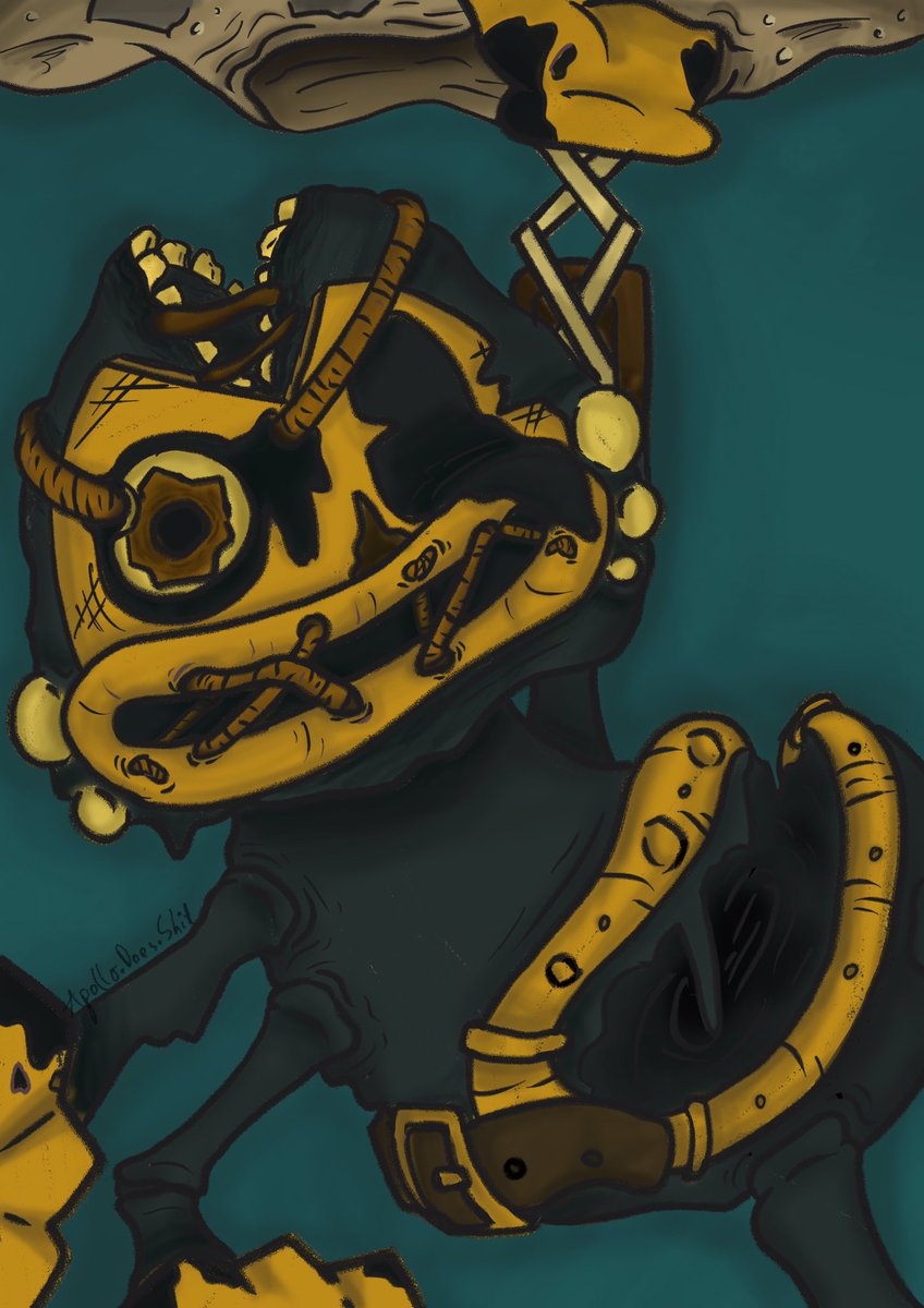 ApolloOwl's tweet photo. Lovin’ Edgar’s new design in #batdr but I’m a sucker for the old designs. So I decided to mash them together a lil bit. So here’s a bit of Edgar fan art for ya. https://t.co/R86thXQgDO