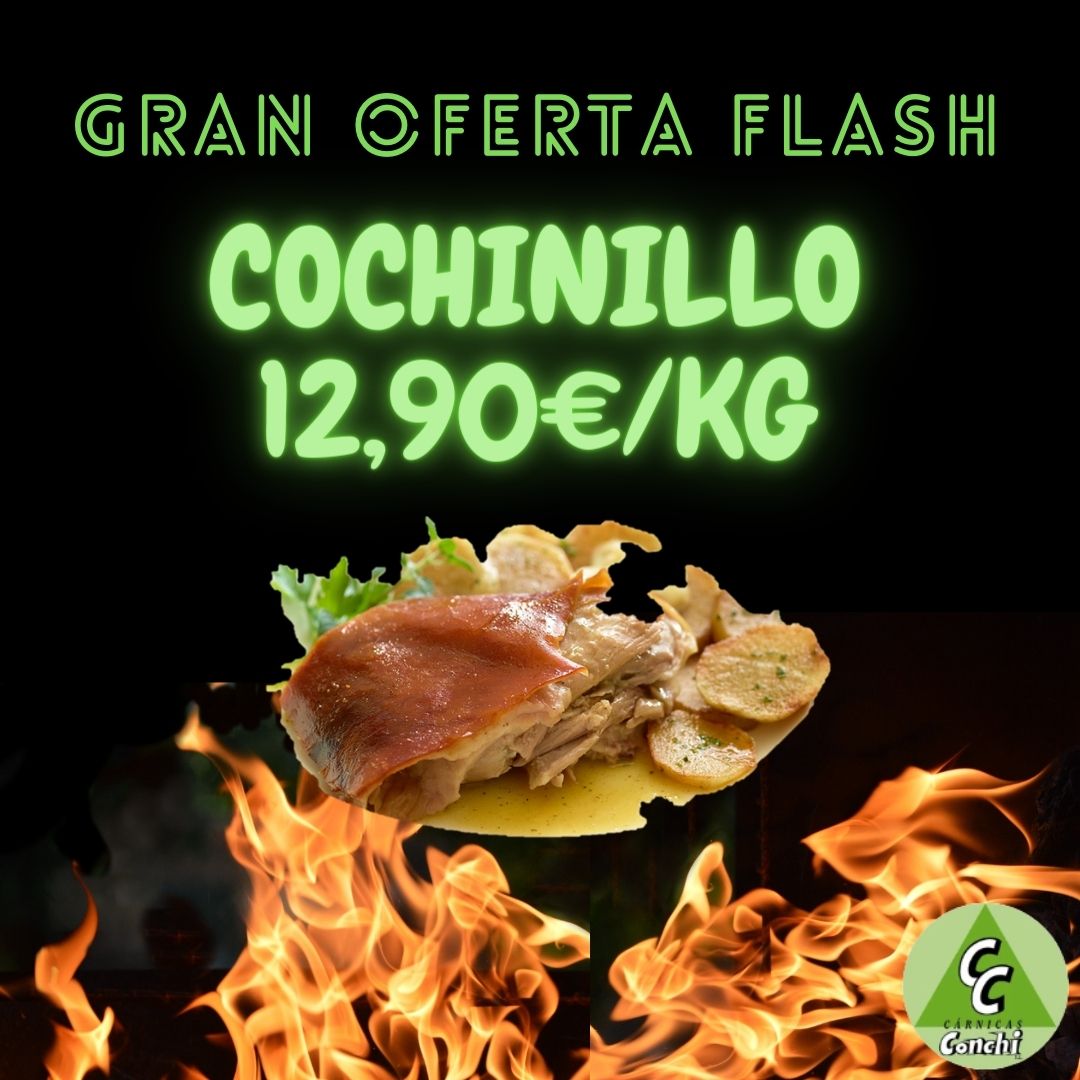 🔥🔥GRAN OFERTA FLASH🔥🔥

Aprovecha y llévate la mejor oferta de Cochinillo por 12,90€/kg. 

¡No lo dejes escapar!

Encuentralo en todas nuestras carnicerías.