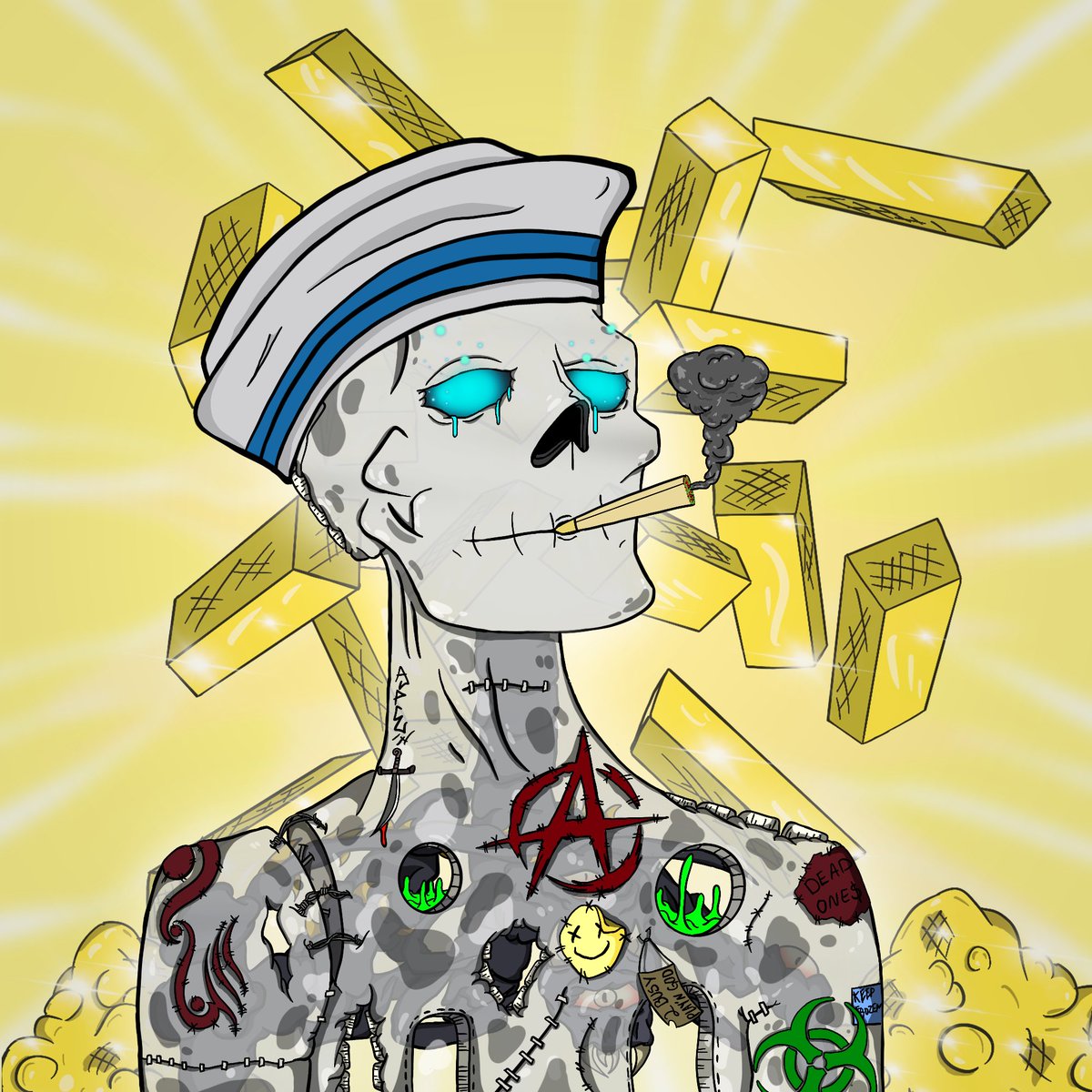 thegoldendao's tweet photo. @marccolcer @TombStonedHS I liked the art and the alpha when Solana was hot was unparalleled. 

Also their site is well build and developed. https://t.co/cxI2q6giju