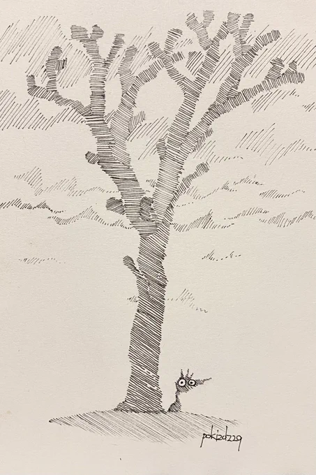 2020年の今頃の絵です。 