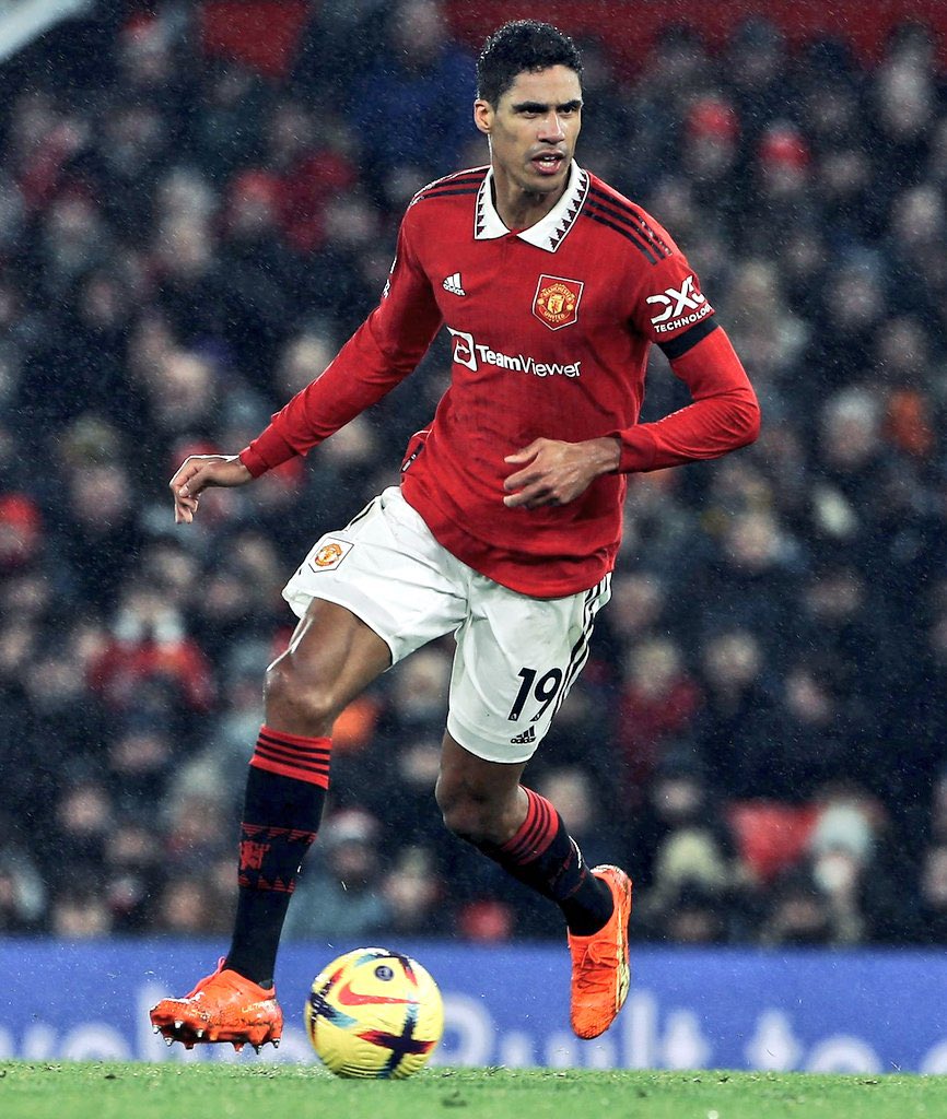 centredevils's tweet photo. 🚨🚨| Raphaël Varane becomes the FIRST player to play in the World Cup final and then play for their club afterward. 😳

Elite Mentality 💪 https://t.co/p7SAZHvgSo