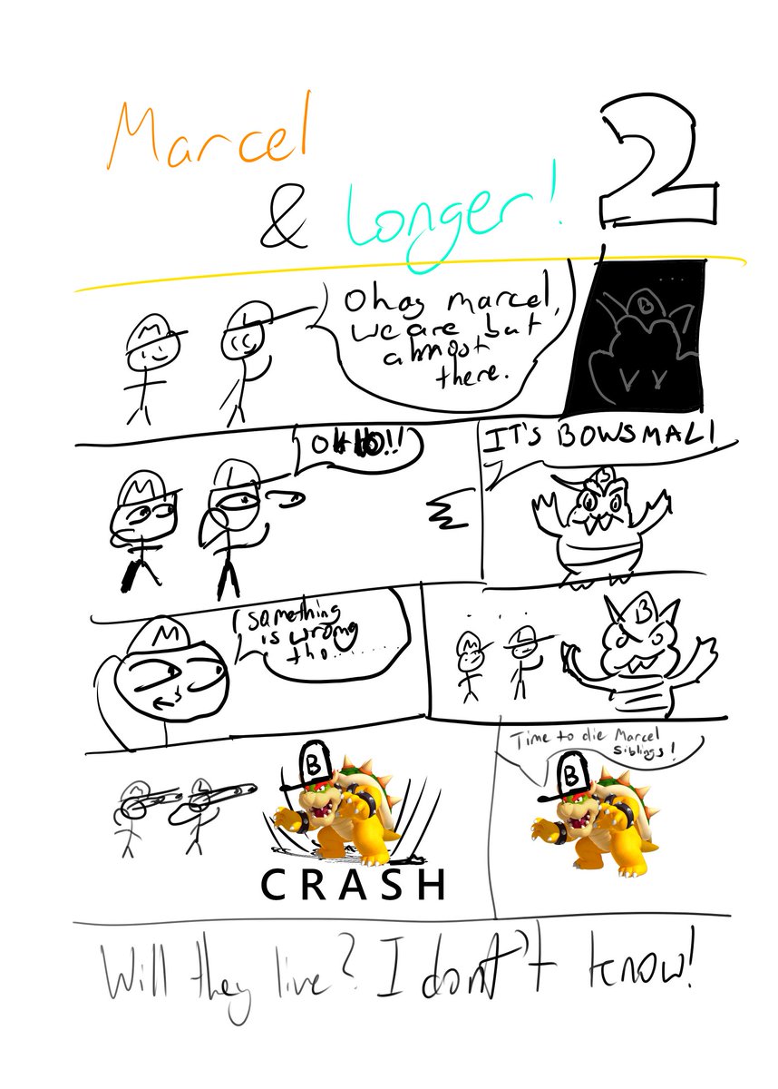 ChocoBites3's tweet photo. This is what happens when I get a drawing tablet for Christmas
It's better than Mario, it's Marcel! https://t.co/Did7J4wISC