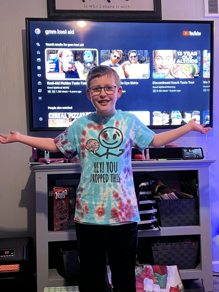 Momma__Kiki's tweet photo. Hey @Mythical! My son wants to know why you havenโt done โWe Tried Every @koolaid Flavorโ?! He says his fav is strawberry orange punch! #Mythical #GMM #WereStillGood https://t.co/kKQ8H1VLYd