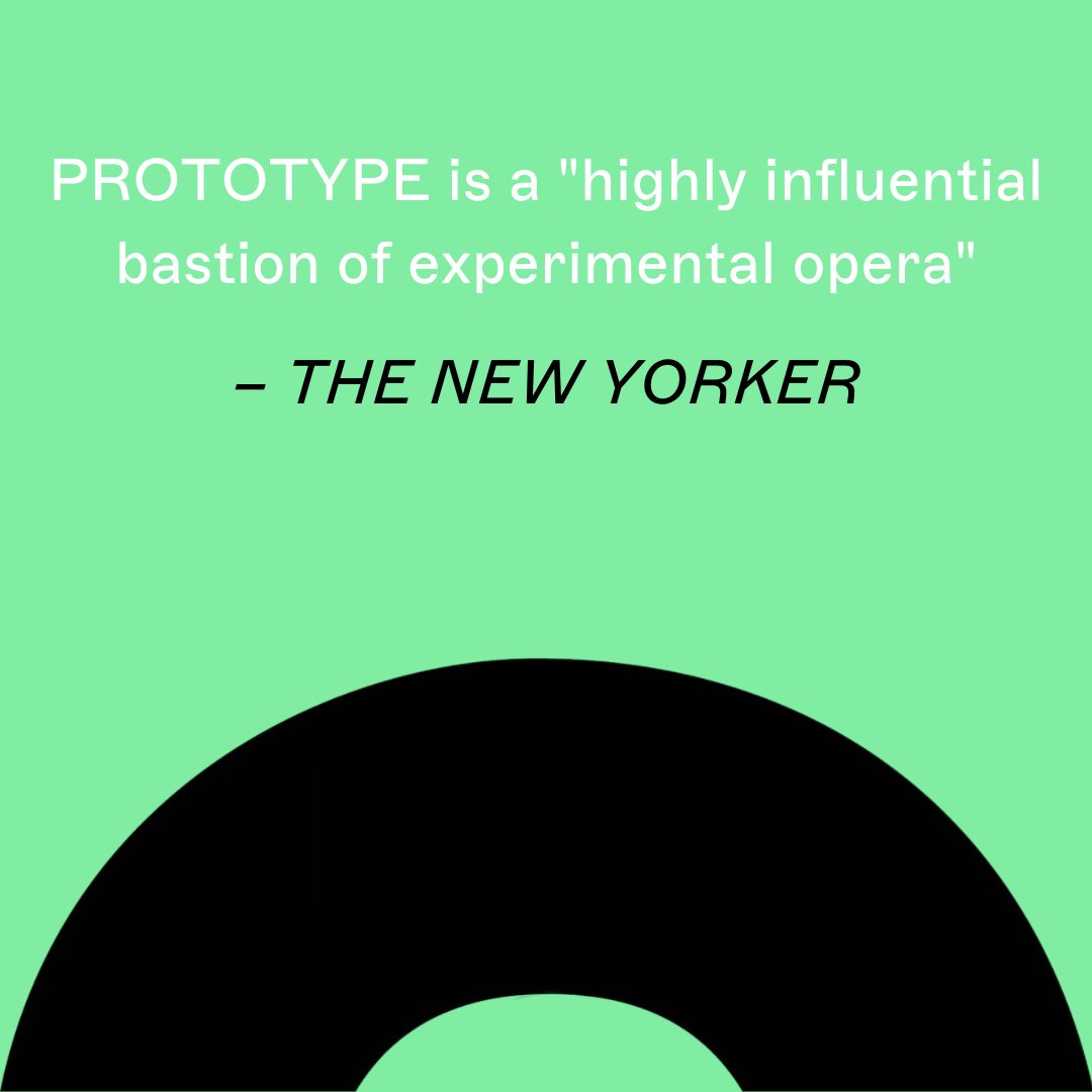 PROTOTYPEfest's tweet photo. PROTOTYPE is a “highly influential bastion of experimental opera” - (The New Yorker) and will be going on about town January 5-15!

Swipe to read more! 💚

#newyorkcity #nyc #offbroadway #offoffbroadway #theatre #liveperformance #opera #singing #dance #meetopera https://t.co/40aLvshgep