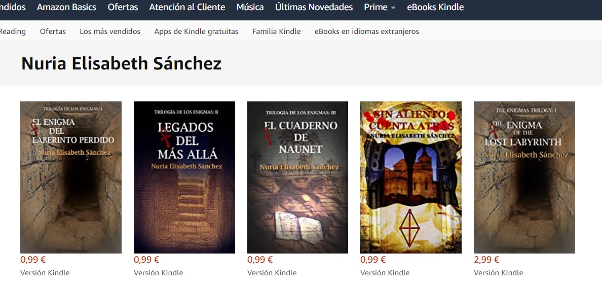 Nuria_Elisabeth's tweet photo. Todas mis novelas estás disponibles en #KindleUnlimited Podéis encontrarlas en mi página de autora de #Amazon ▶️ https://t.co/tkM2iwI9nw

¡DISFRÚTALOS! Además puedes seguirme en Goodreads y allí hablaremos de mis libros. Estaré encantada de conoceros. https://t.co/ju8drh3P4j https://t.co/wuxIgw6JG2