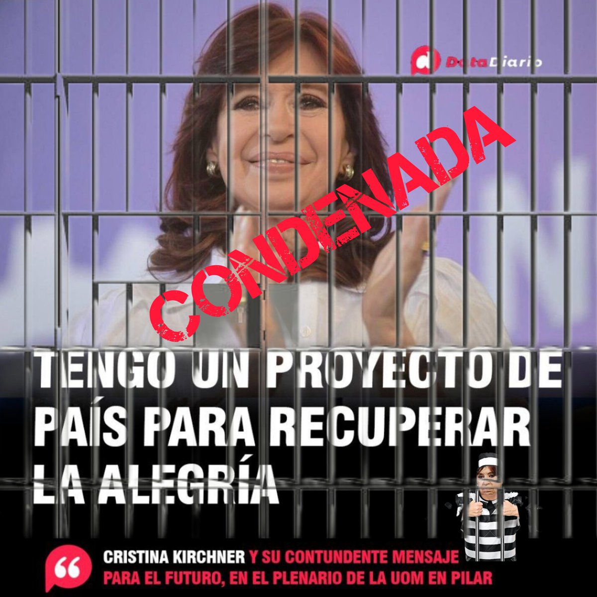 ReynaTarantula's tweet photo. @CFKArgentina #CristinaCondenada
#CFKLadronaDeLaNacionArgentina
#CristinaCulpable https://t.co/mkJ54Vk6rU
