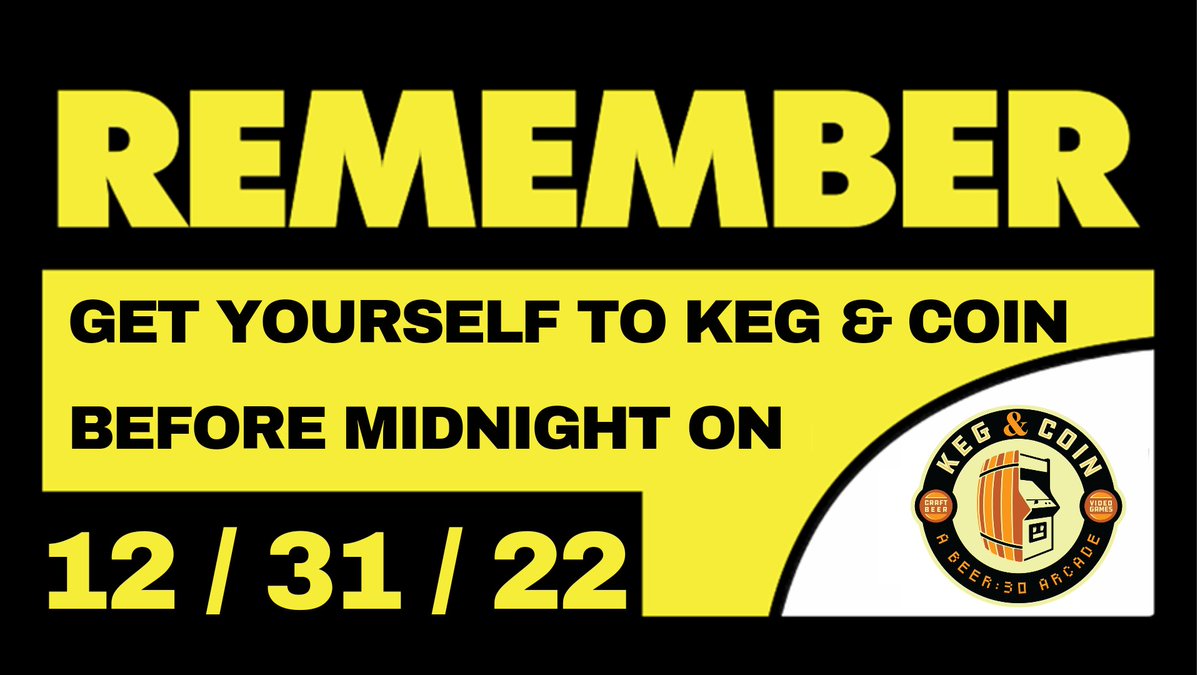 kegandcoin's tweet photo. 🎉It's time to party like it's 1999!🎉

🎛️ DJ set by popuh.music / Rinse and Repeat Records from 9pm to 1am
🧀 Daddy D's Dilla Co slingin' that good grub from 6pm to 10pm
🍾 Complimentary Midnight Champagne Toast
🥂 $2 Flutes of Champagne Velvet

#Y2K23 https://t.co/5RyXw8Q62v