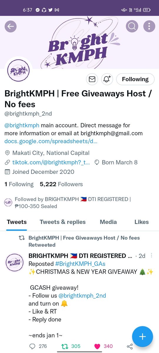 ReynierKim's tweet photo. @BrightKMPH @brightkmph_2nd Done 🙏 https://t.co/Pi7lQ1povm