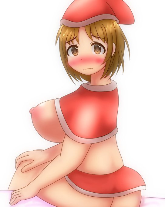 三村かな子ちゃんサンタにめちゃくちゃ小さいサンタ服着せてセクハラしたい散歩に連れて行きたい 