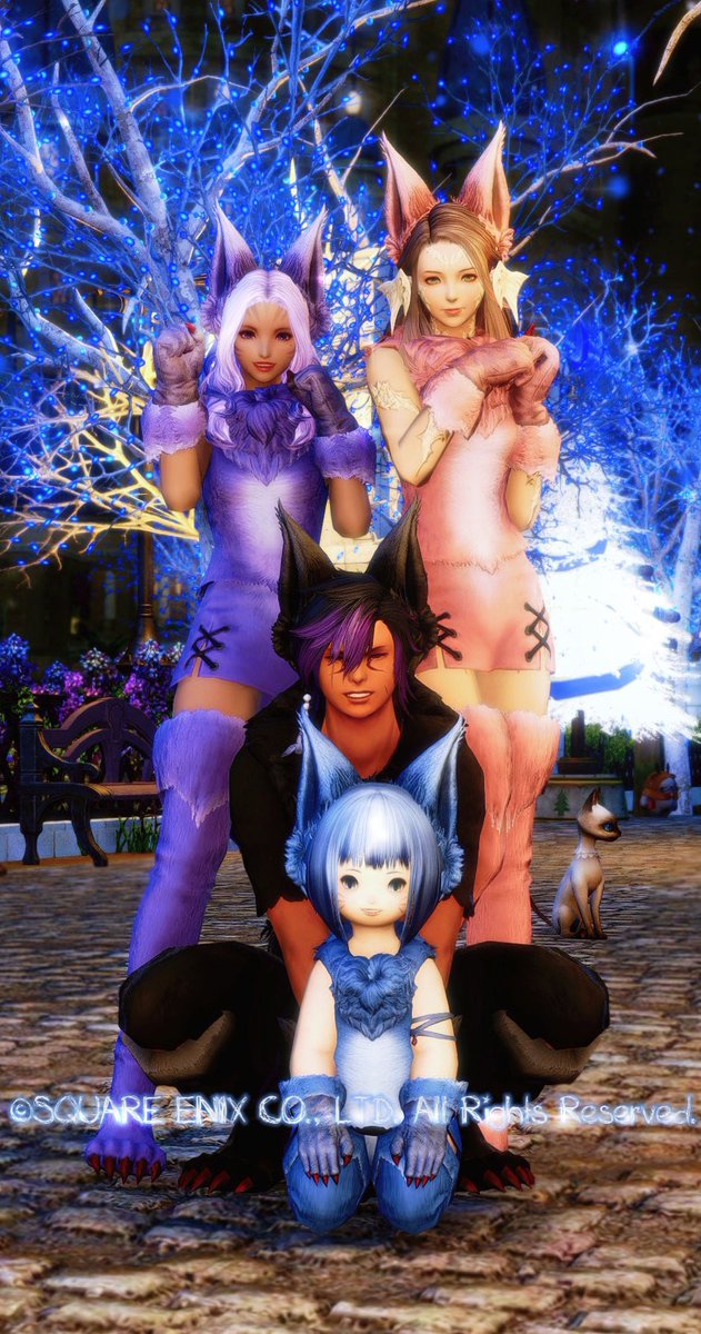 LunaUltima2022's tweet photo. #おはミコ ✨🐈‍⬛

いつﾒﾝたちと #ゼロムス並木道 に
ｲﾙﾐﾈｰｼｮﾝ見に行ってきたときの✨🎄.*

すっごい人がいっぱいいてびっくり🤣
でもｸﾞﾙﾎﾟ入って他PC消したら
めっちゃ綺麗だった✨✨✨

#FF14 #FF14SS #FF14キャラ入り風景SSの会 #ミコッテ #FFXIV #GPOSERS 
#おはララ #おはウラ https://t.co/jLSNS3ZdtU