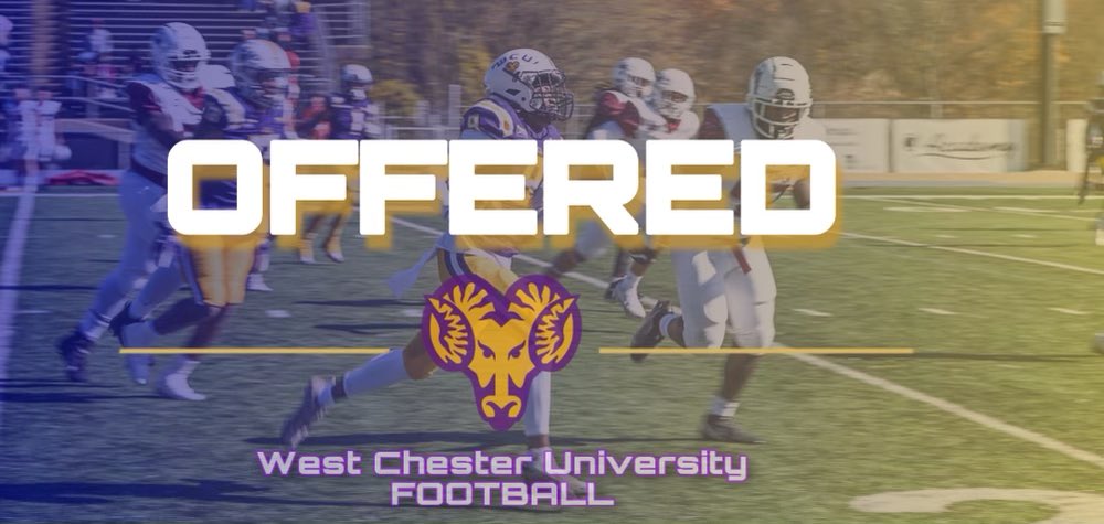 colekoz66's tweet photo. Thankful to share that I’ve received an offer from West Chester. @WCUGoldenRamsFB @CoachJCurry @coachzwaan https://t.co/CF2swqWIEc