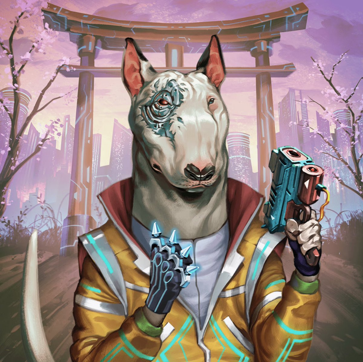 Bullseye, natural Harsh Cyborg.🔥
FREE MINTING LIVE on survivewilds.com 🚨