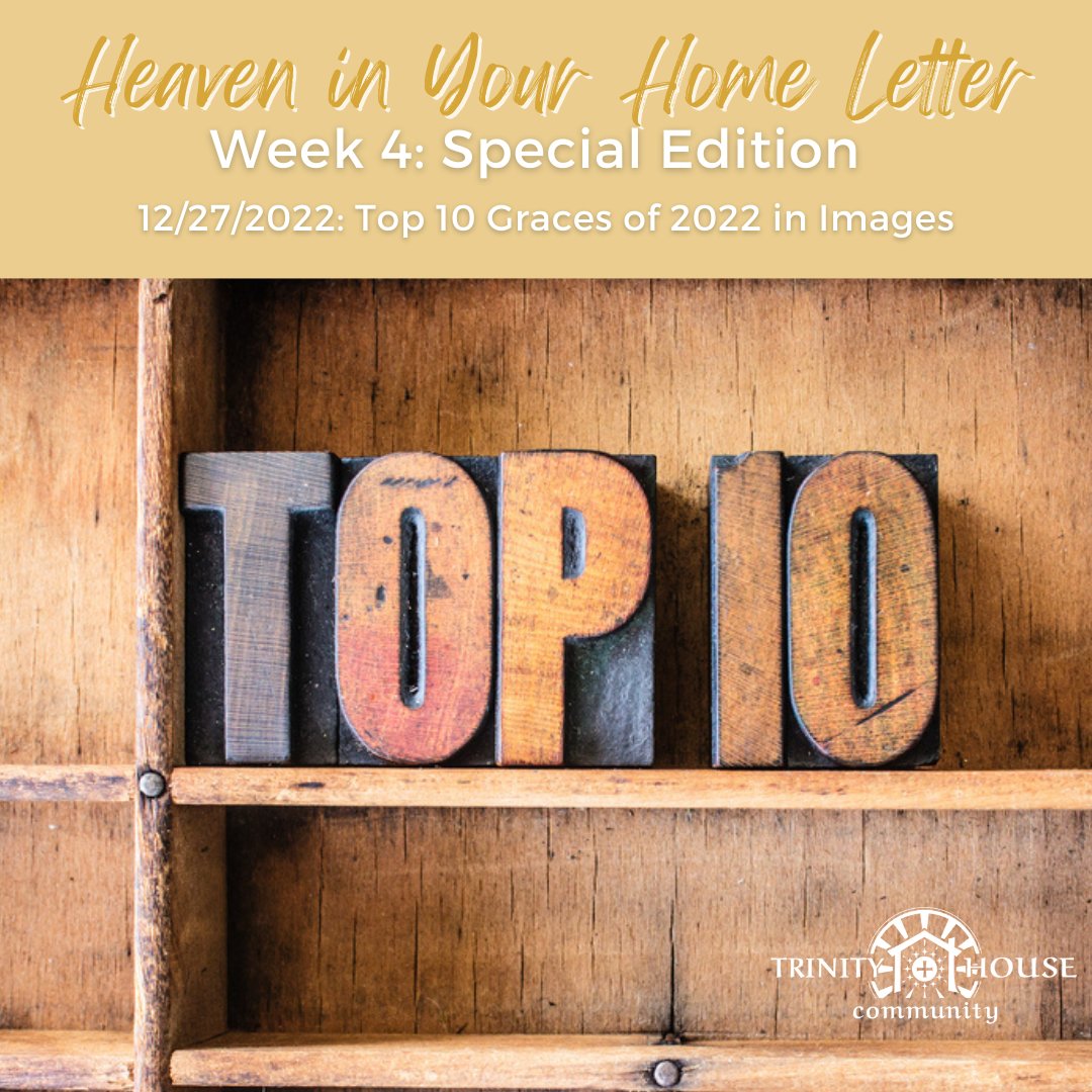 Top Ten Graces of 2022 in Images - mailchi.mp/trinityhouseco…  Join us in giving thanks to the Lord for the many graces of this year for @trinityhsecomm! #HeaveninYourHome #CatholicTwitter #TasteOfHeaven #Top10of2022 #2022Top10 #top10