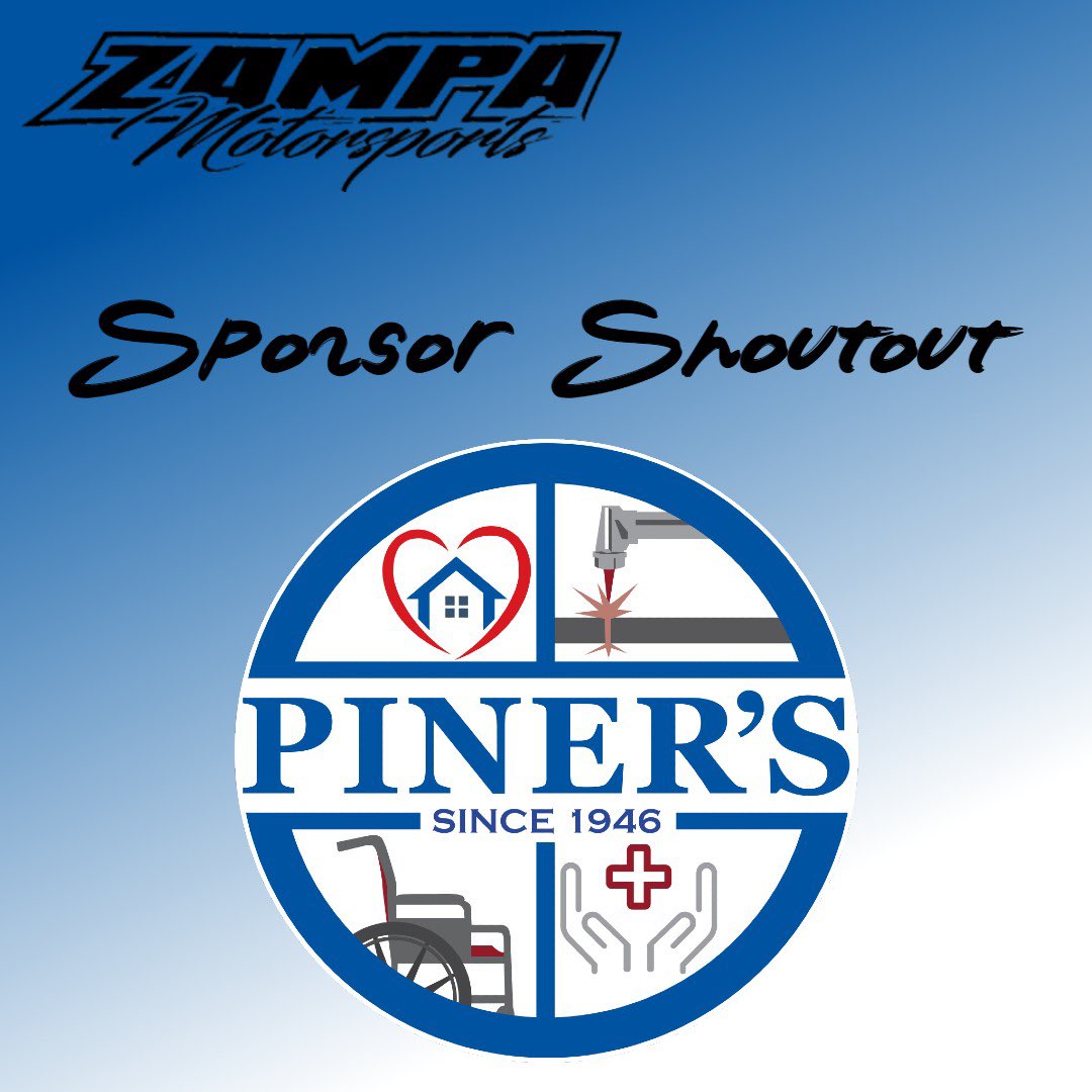 SPONSOR SHOUTOUT

Today I want to take the time to Thank 
Piners Welding Supply. They have been a great support to our race program and couldn’t be where I am today with out them. 

Thank you Piners Welding Supply for all the support over these last couple of years.