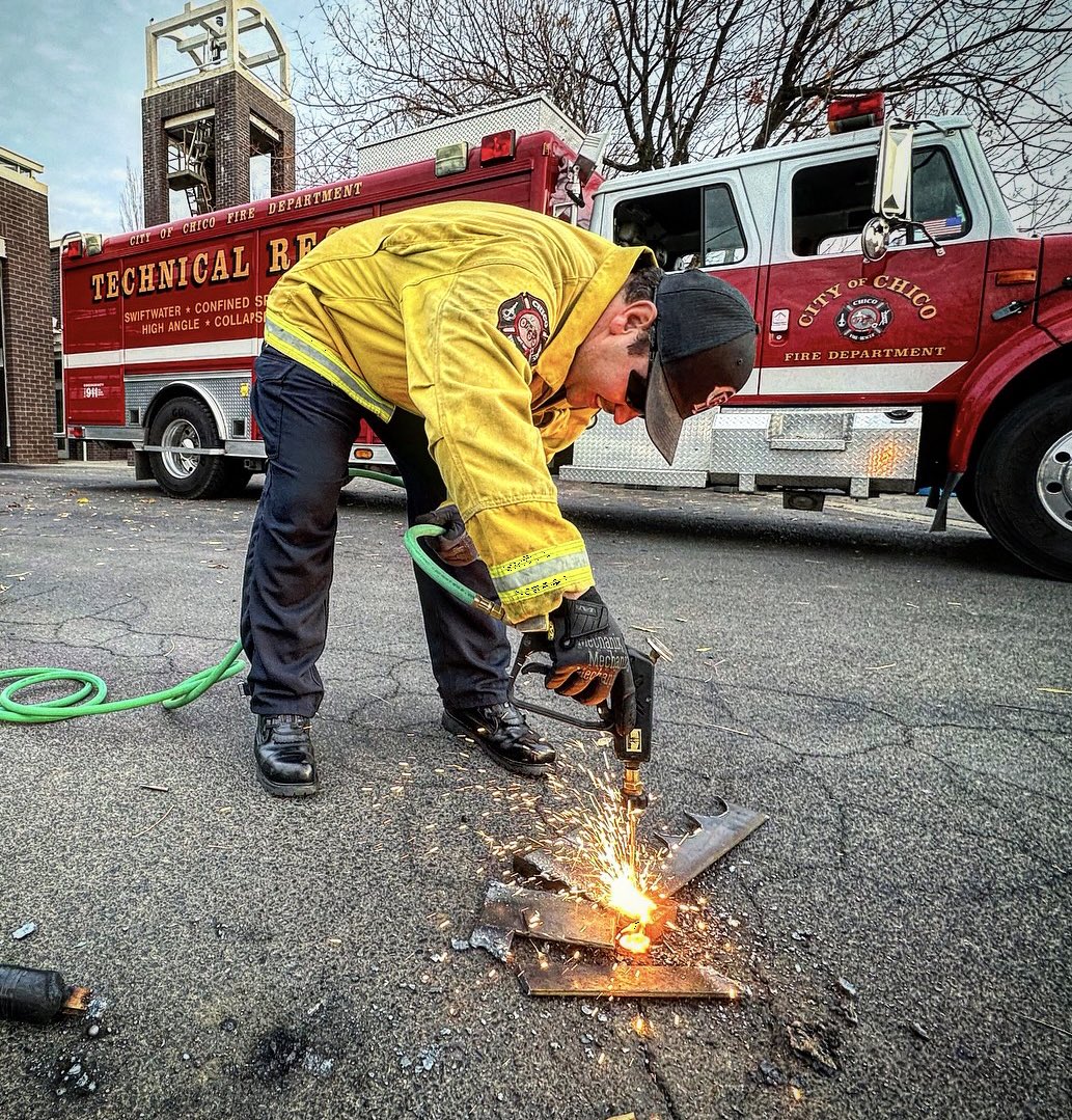 JakeMiille_Fire's tweet image. Rescue 5 torch training. #ChicoFD
