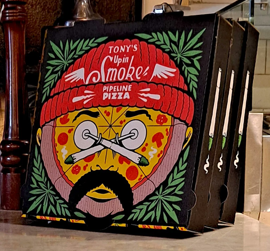 JoeBillionz's tweet image. "“Tony was pretty much the one who came up with the idea....Jeremy ran with the idea and designed the box &amp;amp; we said....we’ll taste the pizza, and come up with a preroll that pairs well with it."
#Pizza #cannabis #JeremyFish @tonyspizza415 
buff.ly/3PKEaz7