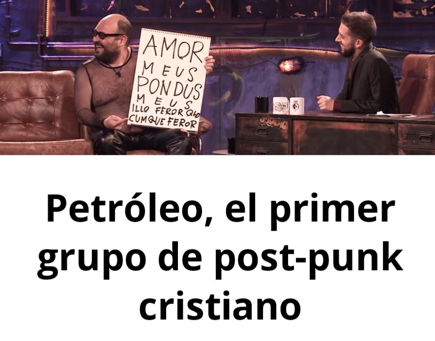IgnatiusFarray's tweet photo. PETRÓLEO @petroleobanda nació como la evolución natural y lógica de ABOGADOS CRISTIANOS @AbogadosCrist... No reconozco a la actual panda de herejes que sigue denominándose bajo ese nombre... https://t.co/sNL4y0Ns1w