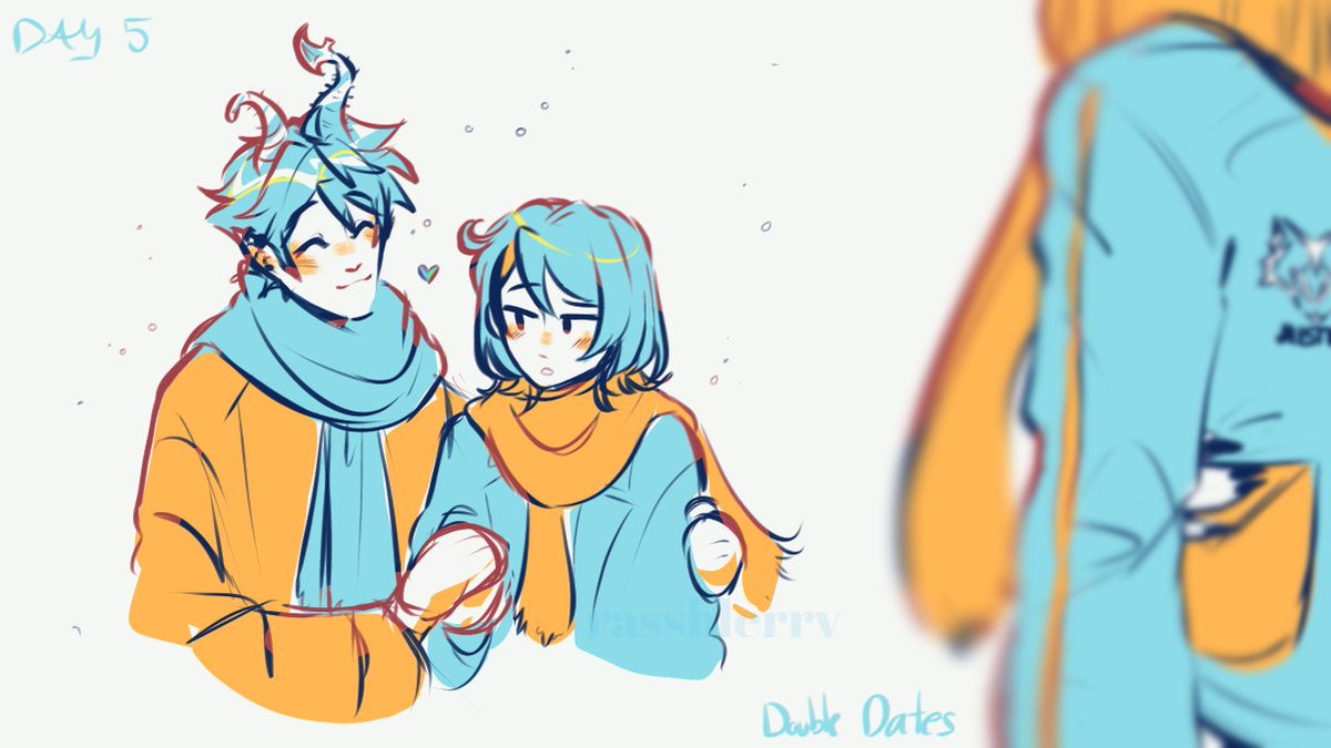 Rassblerry's tweet image. Day 5: Double Date
My brainrot for them is so 🛐 also they're not super pictured here but- p..psy..borg..

#RenKyottoWeek2022 #Renkyotto