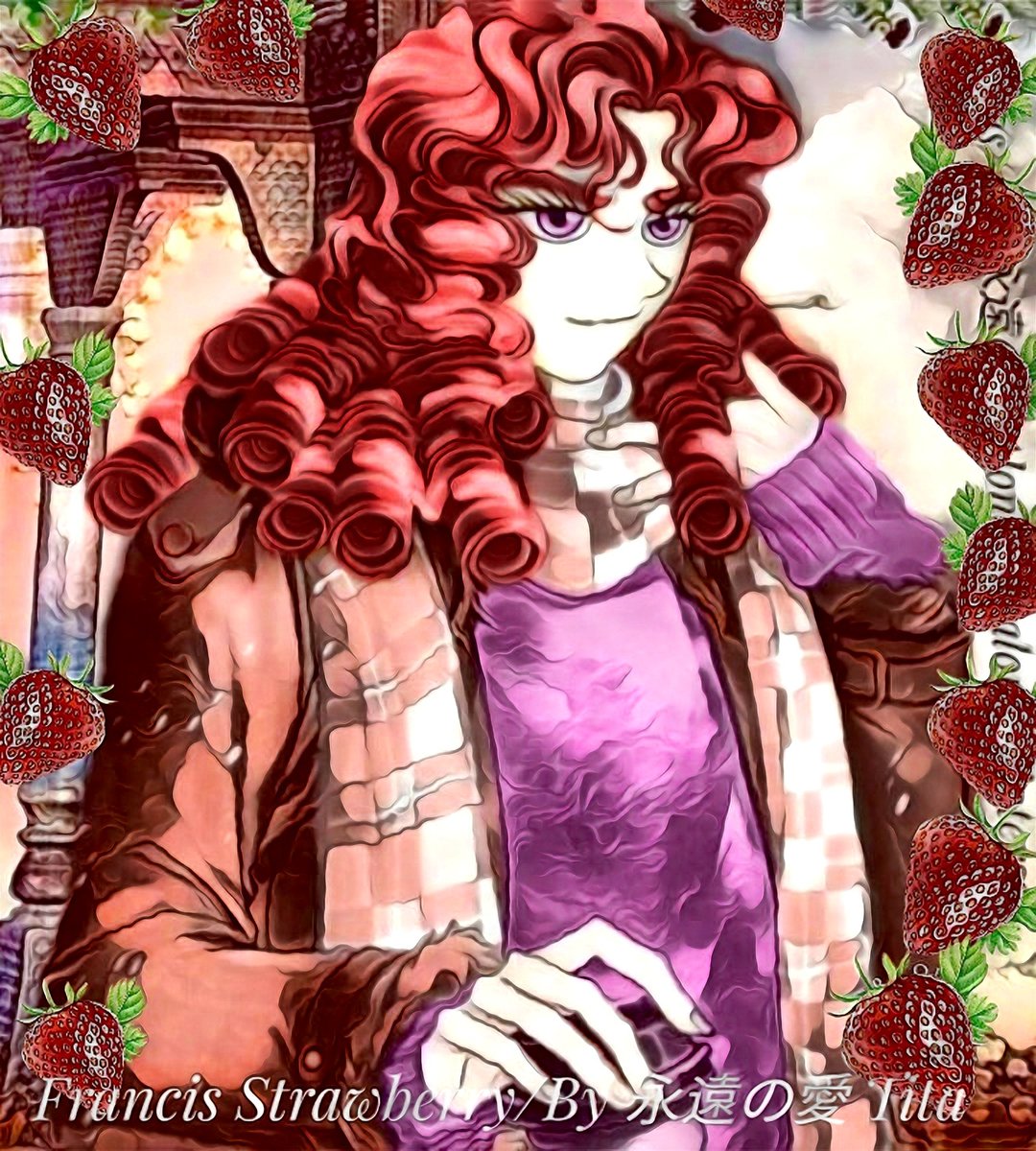 RugonisSaintSS's tweet photo. Este personagem era outro, mas achei que ele se parece com um morango e resolvi mudar o nome para Strawberry, vermelho é a cor dele original para a fruta #SaintSeiya 🍓🍓🍓. https://t.co/jtO5YrB6fO