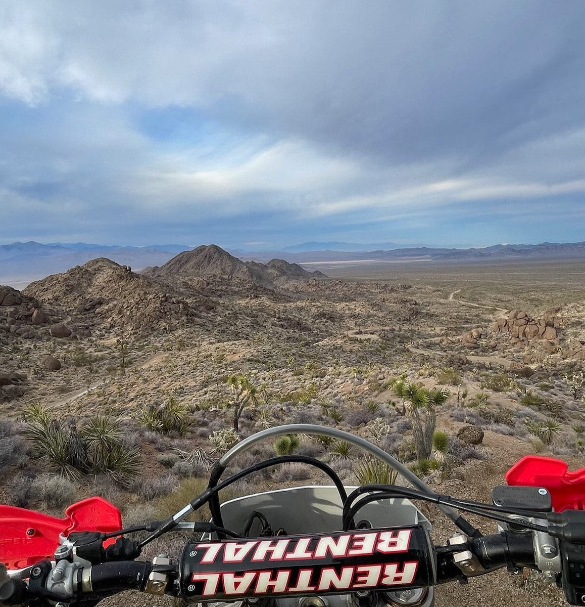 AATVEGAS's tweet photo. If you were looking for a sign to go ride a dirt bike and see the desert… this is it! Our tours are like riding with your buddies through the desert starting at 2800 ft up to 4800 ft. We have morning &amp; afternoon tours!
Call 702-876-4600 #offroad #Vegas #polaris #rzr #dirtbike https://t.co/KGFn0e6BgF