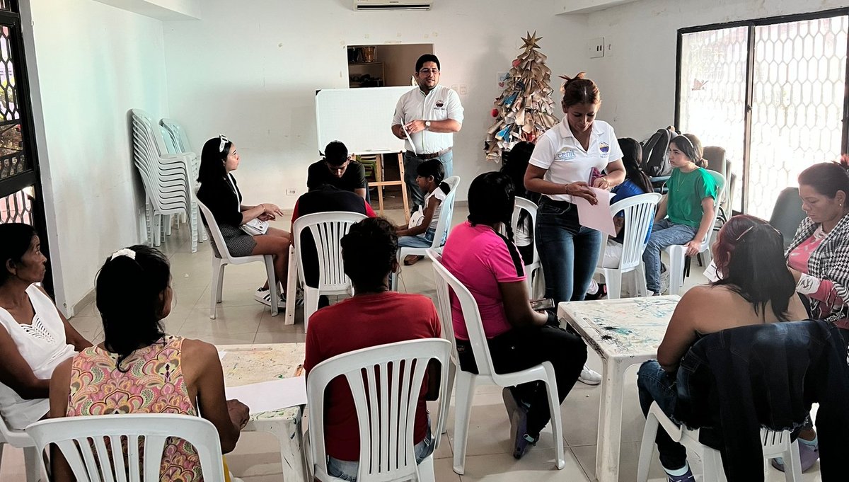 GaceUnimagdaln's tweet photo. #GaceUM | En el marco de la alianza #Cenit- @Unimagdalena se desarrolló el Taller Prospectivo para los operadores turísticos de #PozosColorados , que se instruyen en liderazgo, emprendimiento etc para contribuir con el desarrollo turístico de está zona de #SantaMarta https://t.co/nGRXB5JU5q