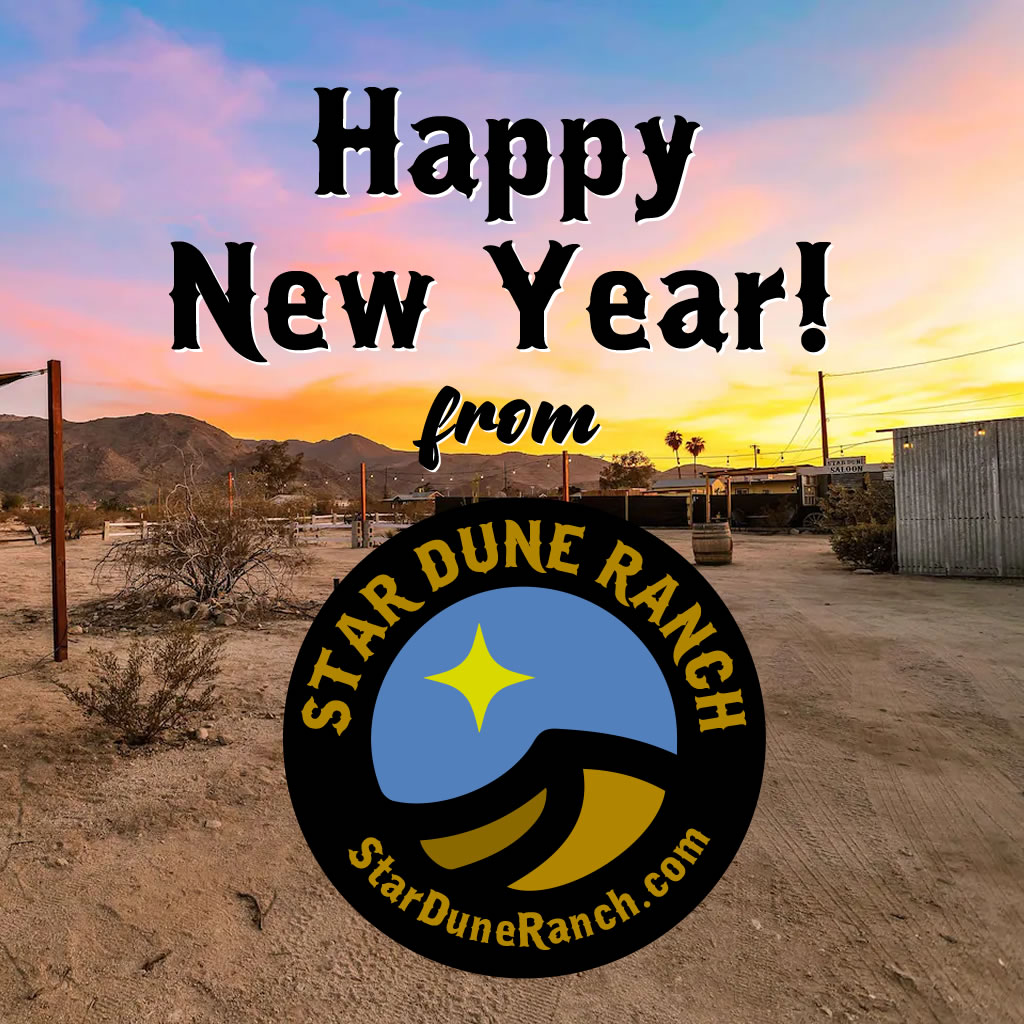 🤠Much Obliged To Our Past, Present and Future Guests! We just thought we’d show our appreciation for a pretty darn good 2022 over here at Star Dune Ranch! ✨🤠🌵#petfriendly #petfriendlyhotel #joshuatree #airbnb #travel #airbnbhost #vacation #booking #vrbo #airbnbhome