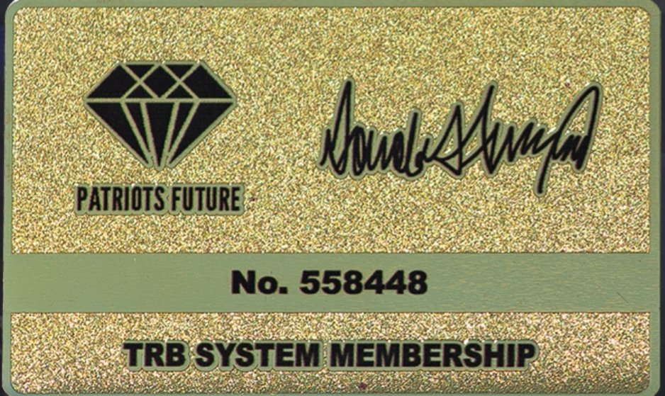 RMaioris's tweet photo. Beware of Trump's latest scam: the Trump TRB Card. For $69.99 you can buy a golden card!
"Created by none other than but Trump himself. One of the most important reasons for creating this card was to collect some funds for the election and also advertise the propaganda."
Wtf? https://t.co/oHgxFNpLEK
