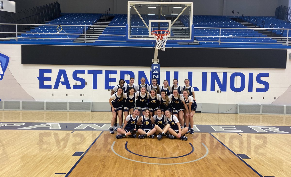 Special thanks to the entire <a href="/EIUWBB/">Eastern Illinois WBB</a> staff for opening the gym for us today! Looking forward to a great couple days of basketball!💪 #moreISpossible